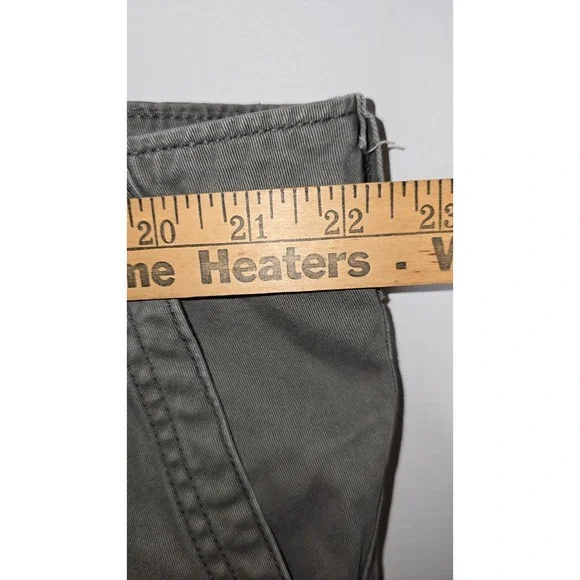 Lee Cargo Shorts Mens Sz 44 Gray Hiking Camping Outdoor Twill Gorpcore Cotton - Picture 7 of 9